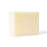 4x 100g Goats Milk Soap Bars -Unscented For Sensitive Pure Australian Skin Care