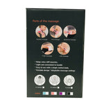Full Body Vibration Handheld Massager - 4 Massage Heads Neck Shoulders Back Legs