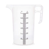 3L Measuring Jug Heavy Duty Clear Plastic Propylene Food Grade BPA 5 Pro-Jug