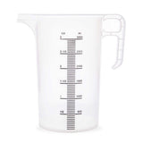 3L Measuring Jug Heavy Duty Clear Plastic Propylene Food Grade BPA 5 Pro-Jug
