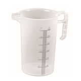 3L Measuring Jug Heavy Duty Clear Plastic Propylene Food Grade BPA 5 Pro-Jug