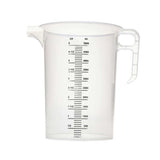 5L Measuring Jug Heavy Duty Clear Plastic Propylene Food Grade BPA 5 Pro-Jug