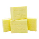 4x 100g Plant Oil Soap Honeysuckle Scent Pure Vegetable Base Bar Australian