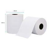 10x Thermal Paper Rolls 80x80mm - 47.5m Register EFTPOS POS Receipt Bulk