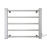 Pronti Heated Towel Rack Electric Bathroom Towel Rails Warmer Ev-90- Silver
