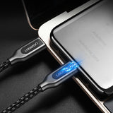 UGreen Type C Male to Type C Male 3A Zinc alloy Data cable 1.5M 50225