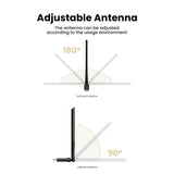 UGREEN 90339 AC650 High-Gain Dual Band Wireless USB Adapter