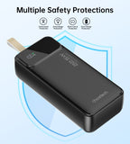 CHOETECH B731 40000mAh Power Bank PD22.5W with Digital Display