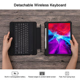 CHOETECH BH-015 Bluetooth Keyboard with Touchpad and Backlight for iPad Pro 12.9 " (Black)