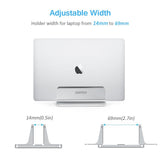 CHOETECH H038 Desktop Aluminum Stand With Adjustable Dock Size, Laptop Holder For All MacBook & tablet