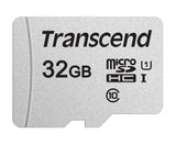 TRANSCEND TS32GUSD300S 32GB UHS-I U1 microSD w/o Adapter (microSDHC I, C10, U1)