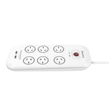 Huntkey 6-Outlet Surge Protector with 2 USB Charging Outlets (SAC607)