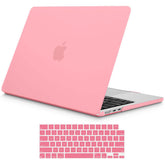 15 inch Air 2023 MacBook Air Matte Case A2941 M2 Chip Hard Shell Case Keyboard Cover Pink