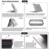 Suitable for MacBook Air 13 Inch Case 2022 2021 2020 2019 2018, A1932, A2179, A2337 Shell Case Keyboard Cover