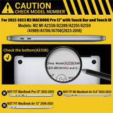 Suitable for Sold Pink MacBook Pro 13 Inch Case 2016-2023 M1 M2 A2338 A2289 A2251 A2159 Hard Shell Case Keyboard Cover