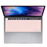 Suitable for Sold Pink MacBook Pro 13 Inch Case 2016-2023 M1 M2 A2338 A2289 A2251 A2159 Hard Shell Case Keyboard Cover