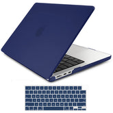 Suitable for 2023 2022 MacBook Air 13 inch case M2 Model A2681 Hard Shell Case Keyboard Cover Blue
