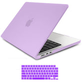 Suitable for 2023 2022 MacBook Air 13 inch case M2 Model A2681 Hard Shell Case Keyboard Cover Purple