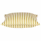 Dandi Mustard Yellow & White Striped Cushion Cover 40x40cm