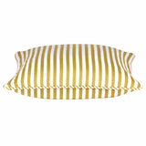 Dandi Mustard Yellow & White Striped Cushion Cover 40x40cm