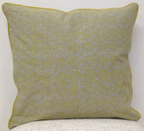 Pack of 4 Azuk Mustard Yellow & Grey 50cm x 50cm Cushion Covers