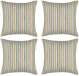 Pack of 4 Finn Yellow Multicoloured Retro Cushion Cover