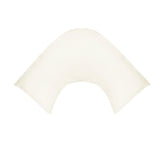 280TC Polyester Cotton V Shape Pillowcase Ivory