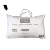 70% Feather 30% Down Superior Medium Standard Pillow 48 x 73 cm