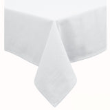 Hoydu Cotton Blend Table Cloth 180cm x 310cm - BRIGHT WHITE