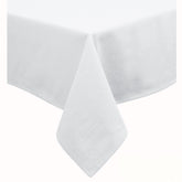 Hoydu Cotton Blend Table Cloth 170cm x 360cm - BRIGHT WHITE