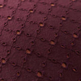 Bedding House Chelsy Plum (Also Known as Purple) Square Filled Cushion 40cm x 40cm