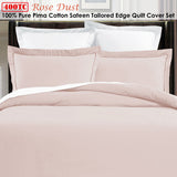 Grand Aterlier Pima Cotton Rose Dust Quilt Cover Set King
