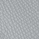 Ardor Ingrid Silver Seersucker Stripe Quilt Cover Set Double