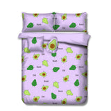 Ramesses Purple Avocado Kids Advventure 5 Pcs Comforter Set Queen