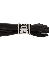 Embroidered Logo Wool Wristband Set One Size Men