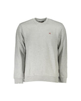 Napapijri Men's Gray Cotton Sweater - 2XL