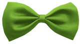 Mens BOW TIE Wedding Tuxedo Formal Bestman Necktie Classic Plain Party - Green