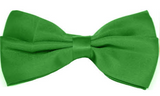 Mens BOW TIE Wedding Tuxedo Formal Bestman Necktie Classic Plain Party - Green