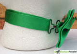 Mens BOW TIE Wedding Tuxedo Formal Bestman Necktie Classic Plain Party - Green