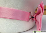 Mens BOW TIE Wedding Tuxedo Formal Bestman Necktie Classic Plain Party - Light Pink