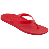 ARCHLINE Orthotic Thongs Arch Support Shoes Footwear Flip Flops Orthopedic - Red/Red - EUR 42