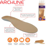 ARCHLINE Insoles Orthotics Full Length Arch Support Diabetics Plantar Fasciitis - EUR 37