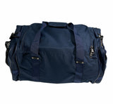44L Travel Foldable Duffel Bag Gym Sports Luggage Travel Foldaway D-Zip Top School Bags - Navy