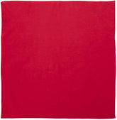 BANDANA Paisley 100% COTTON Head Wrap Durag Bandanna Summer Biker Scarf Mask - Red (Plain)