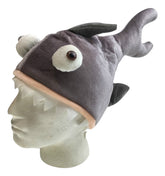 SHARK HAT Costume Accessory Fish Halloween Fancy Dress Up Party Cap Headgear