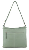 3-Piece Set Pierre Cardin Womens Woven Cross-Body Bag - Mint Green