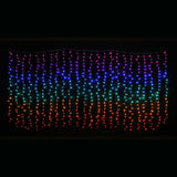 LED Curtain Lights Rainbow Color available in 2 sizes - 3.6 meter