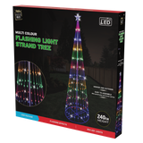 LED Digital Strands Tree 2.4m Multi-Color