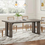 NNETMLT Rustic Rectangular Dining Table