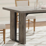 NNETMLT Rustic Rectangular Dining Table